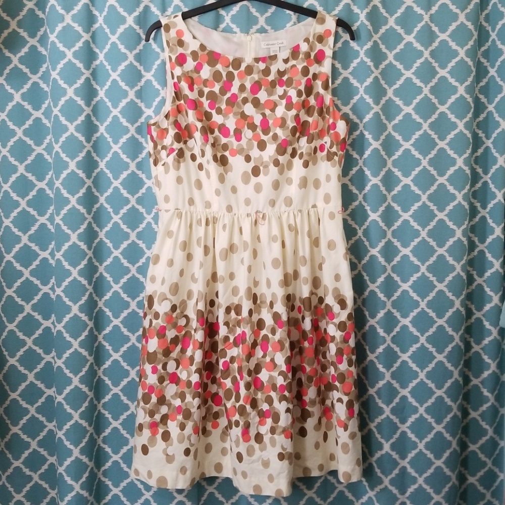 Coldwater Creek Fit n Flare Dress Size 16